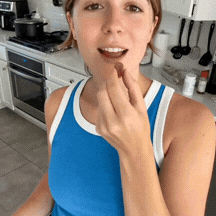 Her skin finally cleared