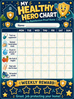 FREE Kids' Reward Chart & Stickers