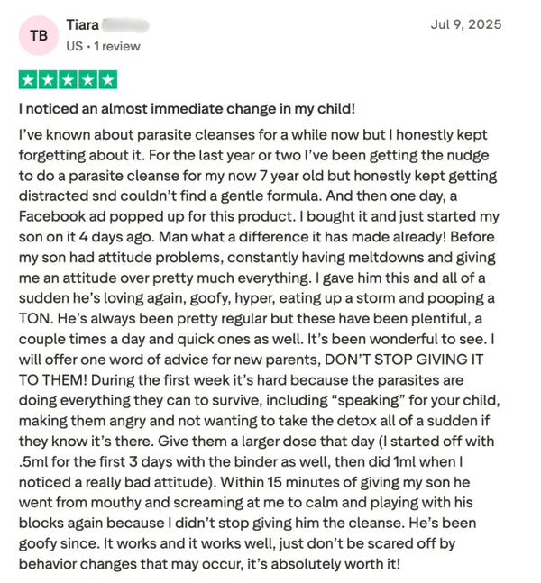 Parent review